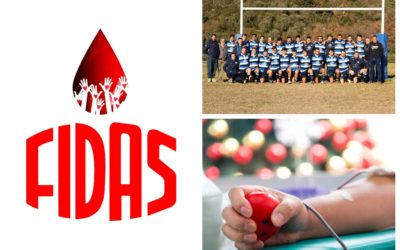 Il concetto di sostegno dei rugbisti dell’Union Riviera: donazione di sangue presso la FIDAS